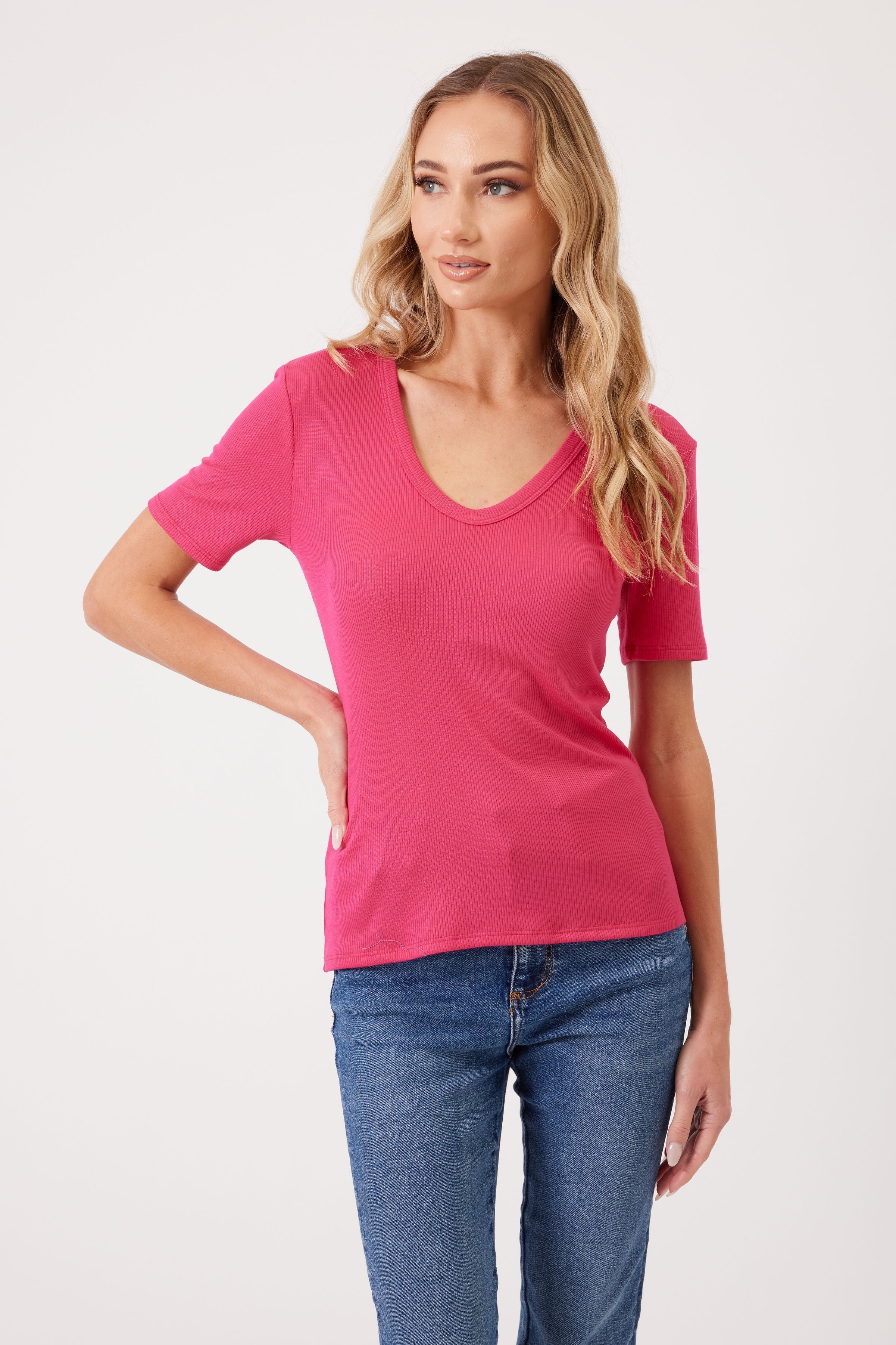 Ally V-Neck Tee