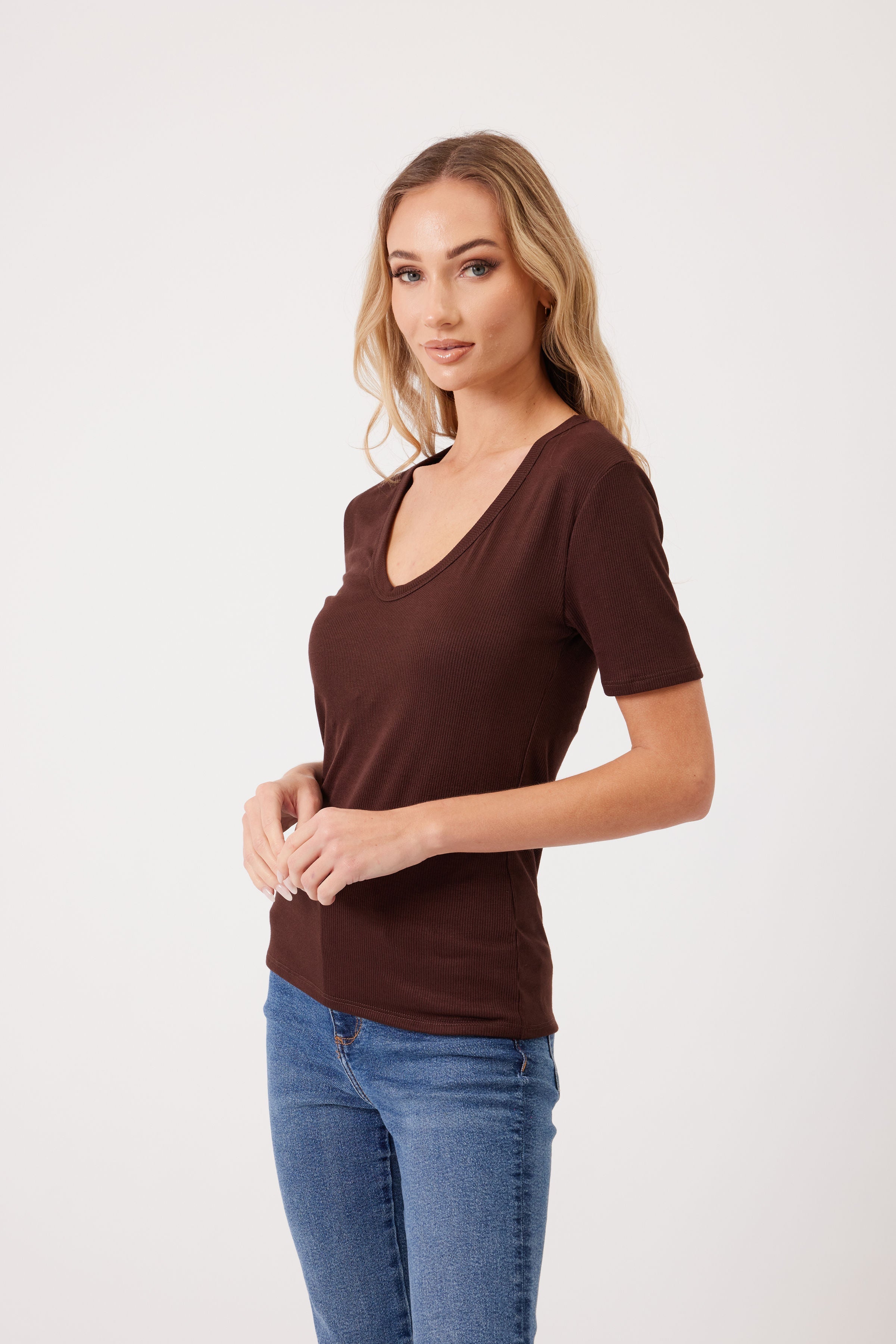 Ally V-Neck Tee